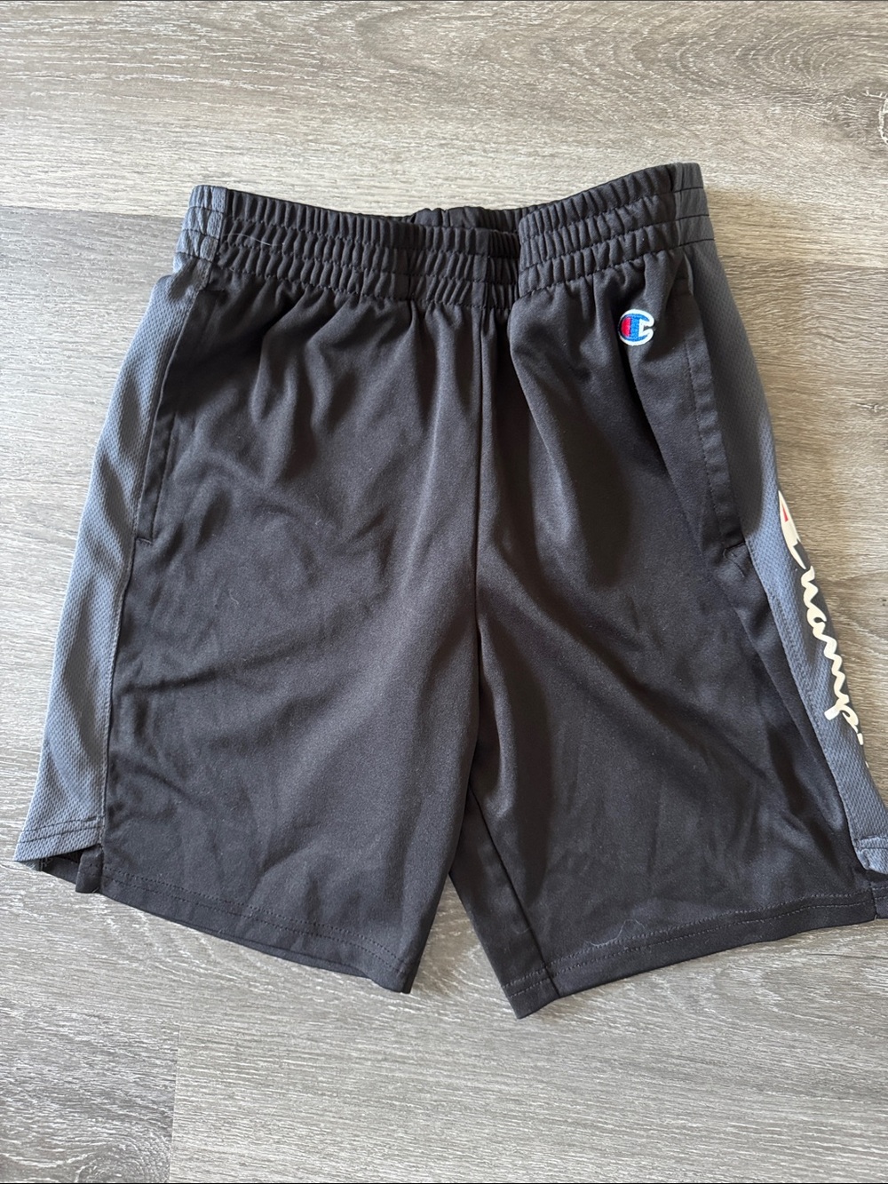 Champion Boys Black Athletic Shorts